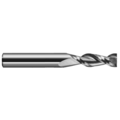 Harvey Tool End Mill for Plastics - 2 Flute - Square, 0.1250" (1/8), Material - Machining: Carbide 827708